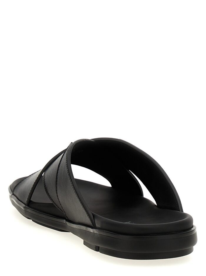 PRADA Logo Sandals