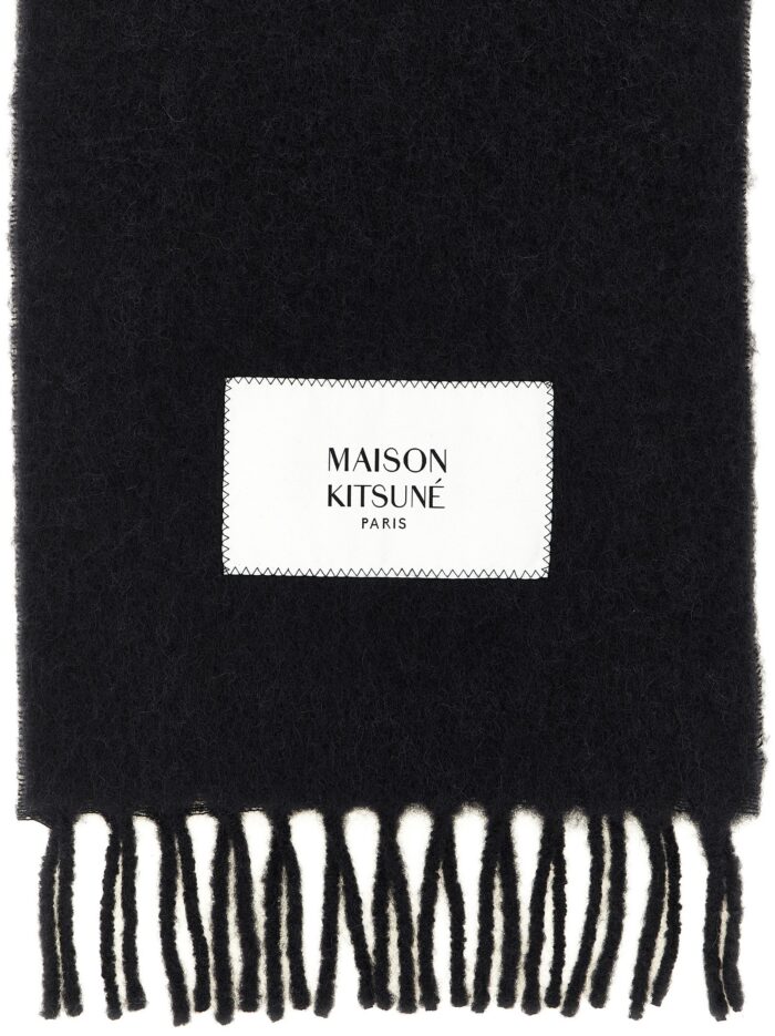 Maison Kitsune Logo Scarf