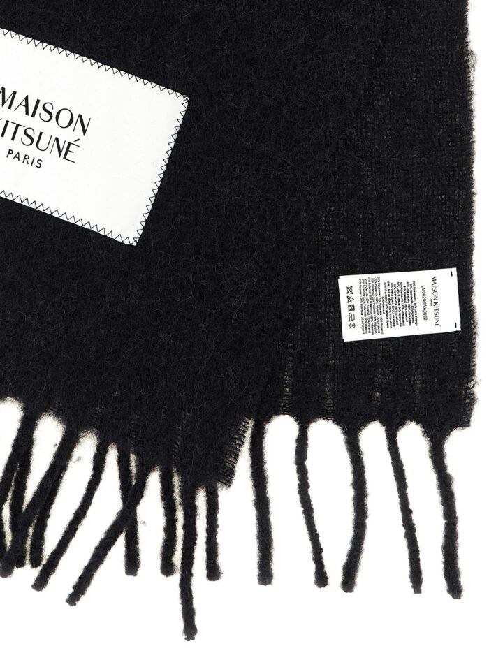 Maison Kitsune Logo Scarf
