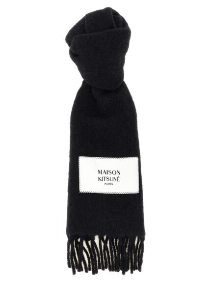 Maison Kitsune Logo Scarf
