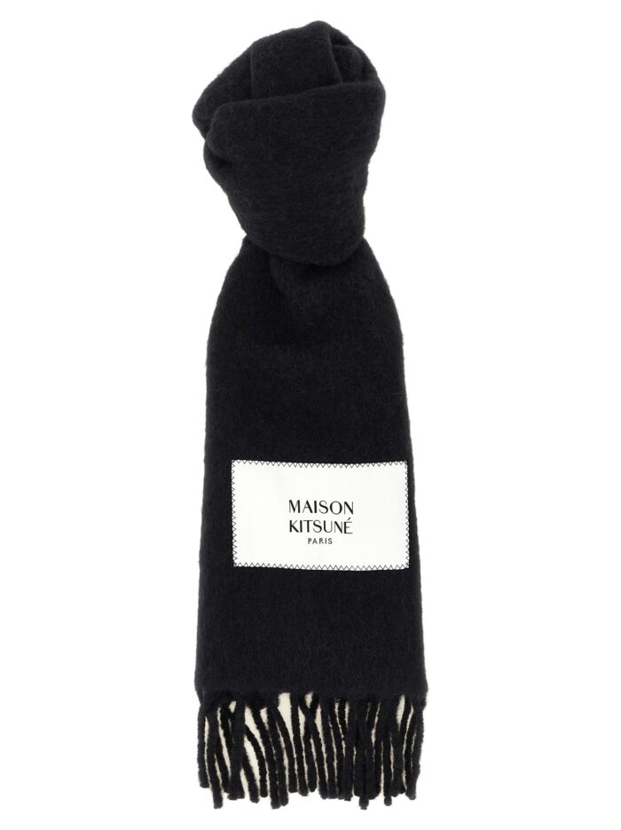 maison kitsune logo scarf Maison Kitsune Logo Scarf