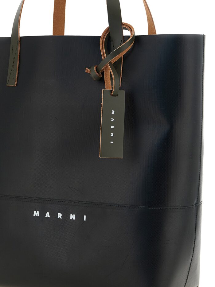 Marni Logo Shopping Bag