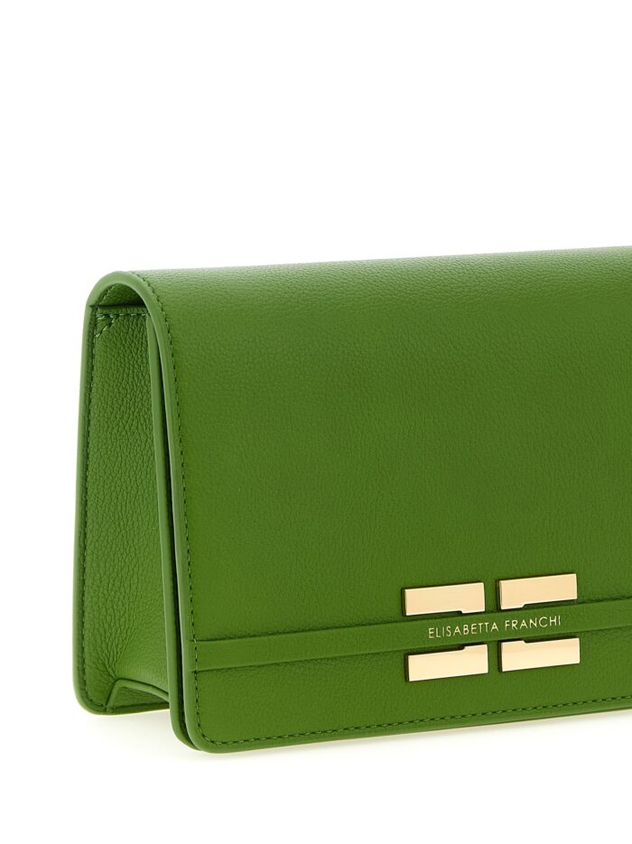 Elisabetta Franchi Logo Shoulder Strap