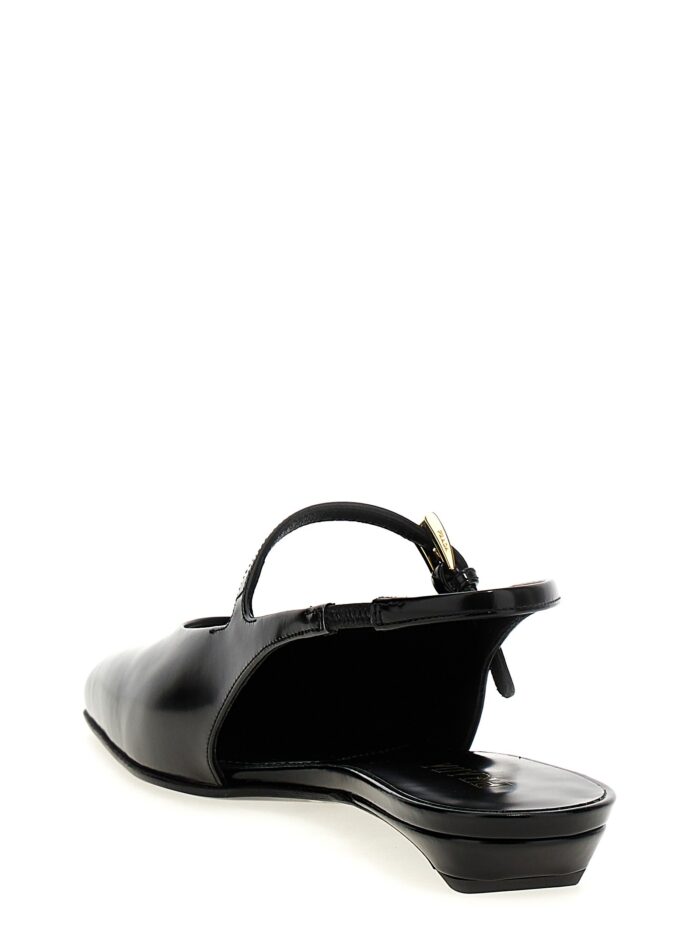 PRADA Logo Slingback