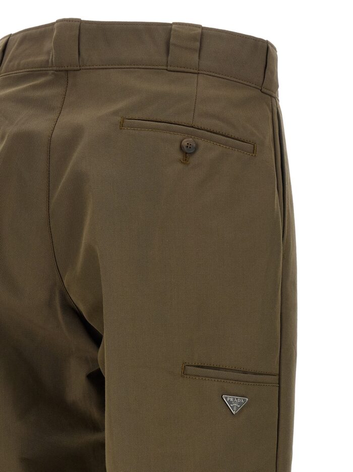 PRADA Logo Tailored Trousers