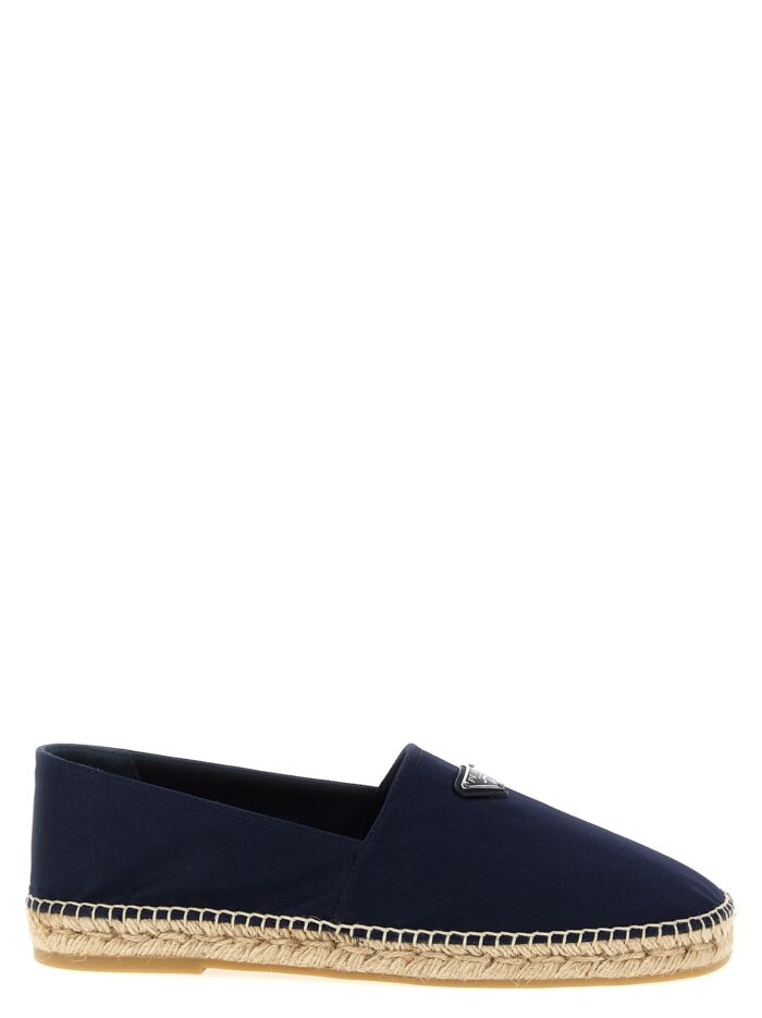prada logo tringolo espadrilles PRADA Logo Tringolo Espadrilles
