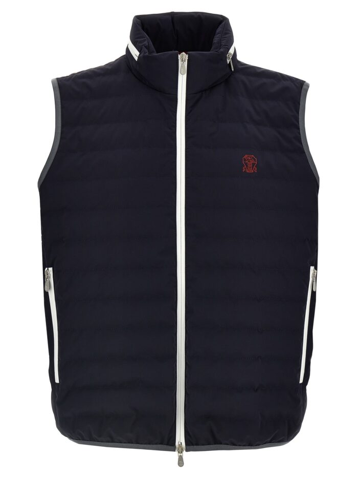 brunello cucinelli logo vest Brunello Cucinelli Logo Vest