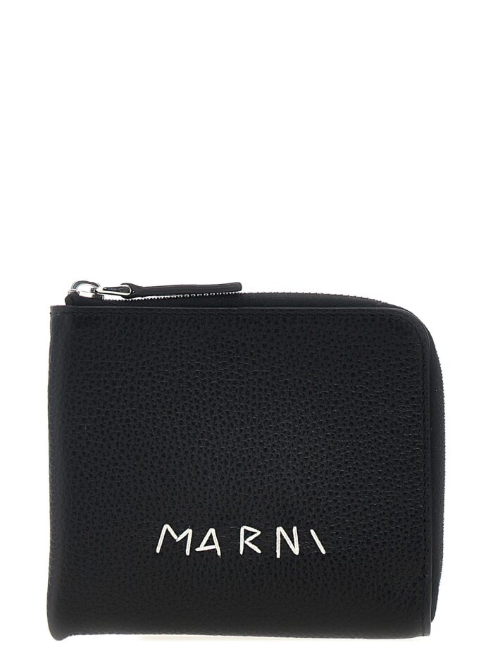 marni logo wallet Marni Logo Wallet