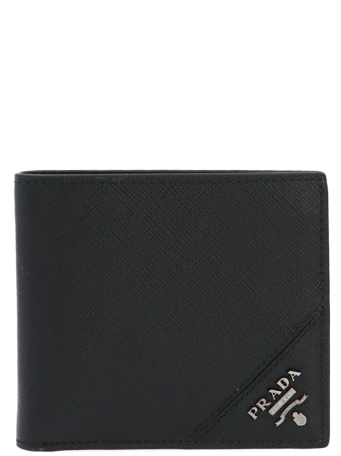 prada logo wallet PRADA Logo Wallet