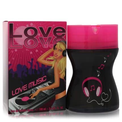 Love Love Music By Cofinluxe - Eau De Toilette Spray 3.4 Oz