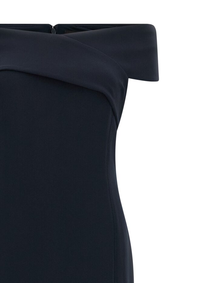 LAUREN RALPH LAUREN Long Dress With Crossed Neckline