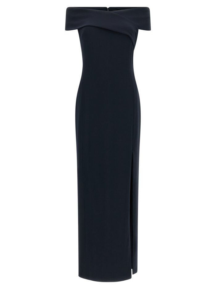 LAUREN RALPH LAUREN Long Dress With Crossed Neckline