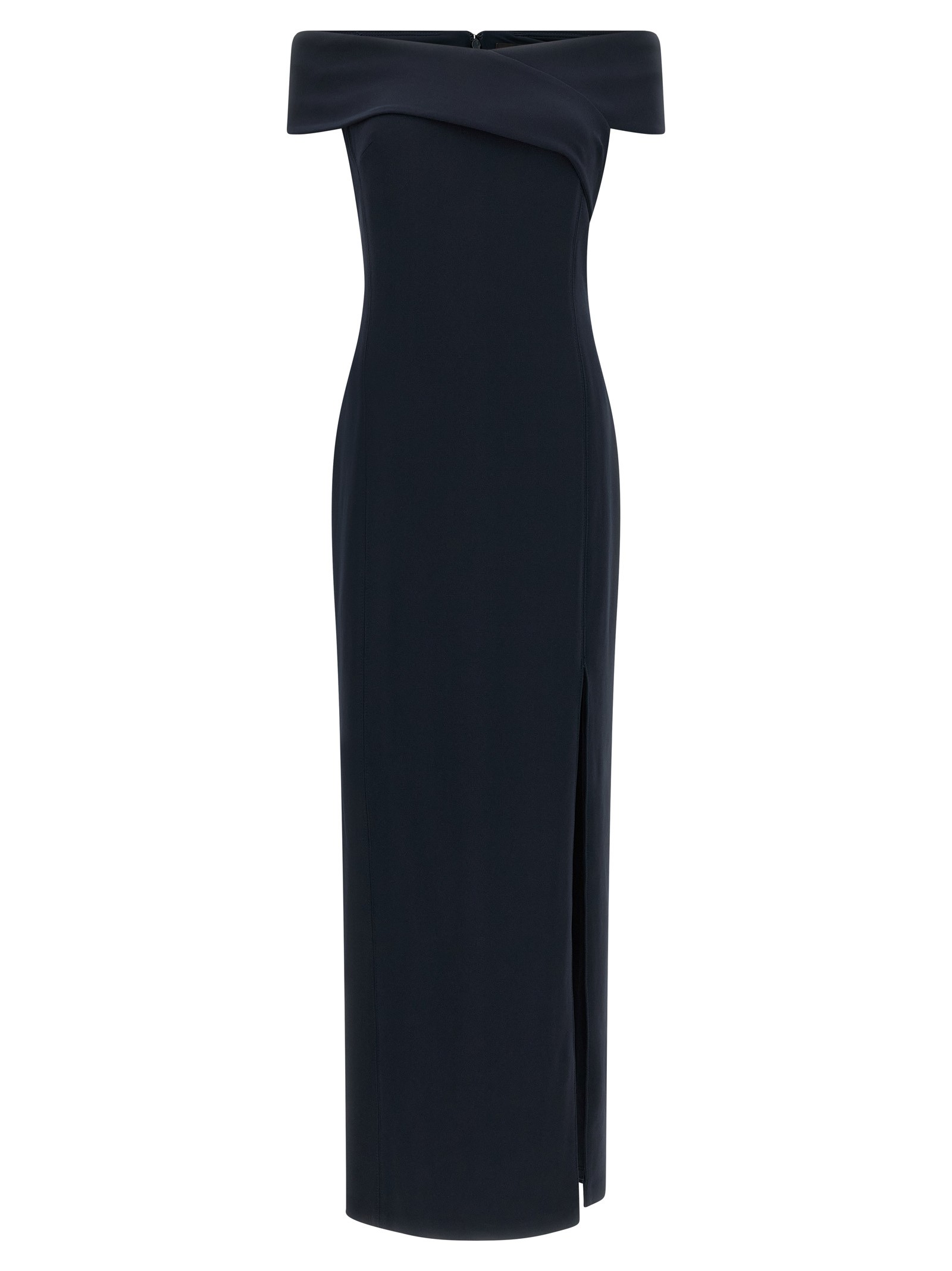 LAUREN RALPH LAUREN Long Dress With Crossed Neckline