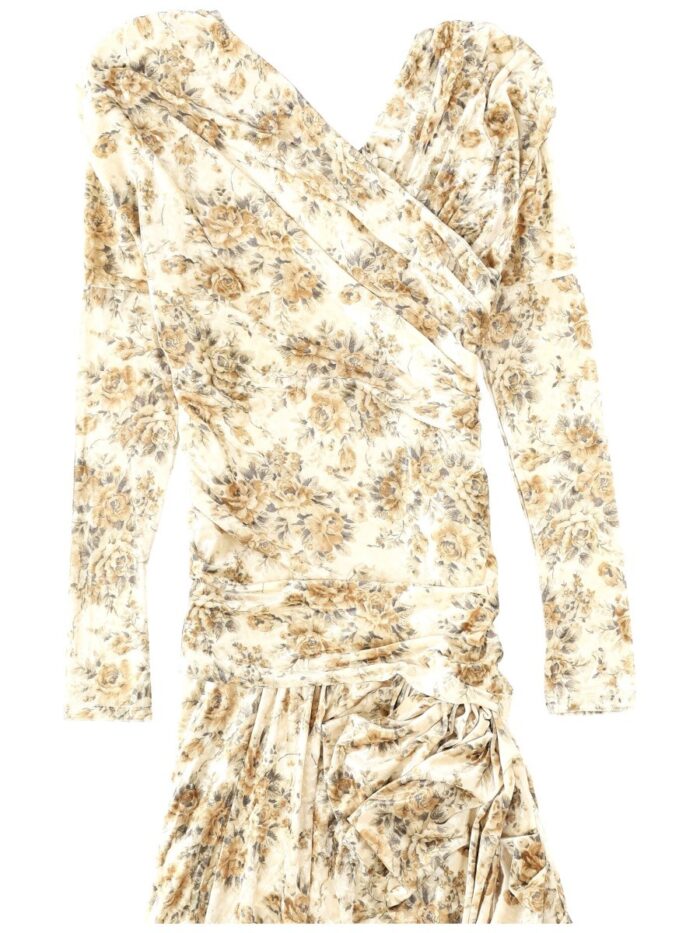 Ganni Long Dress With Print