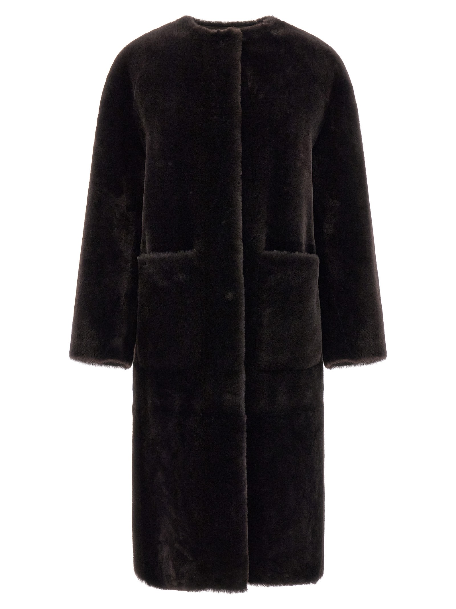 BLANCHA Long Fur Coat
