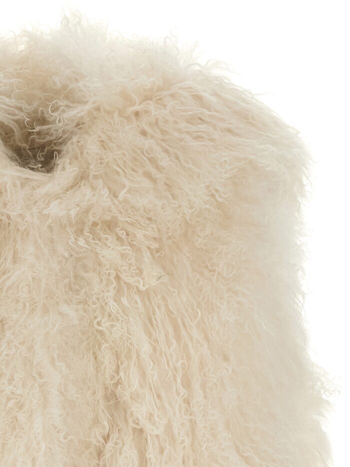 YVES SALOMON Long-haired Vest