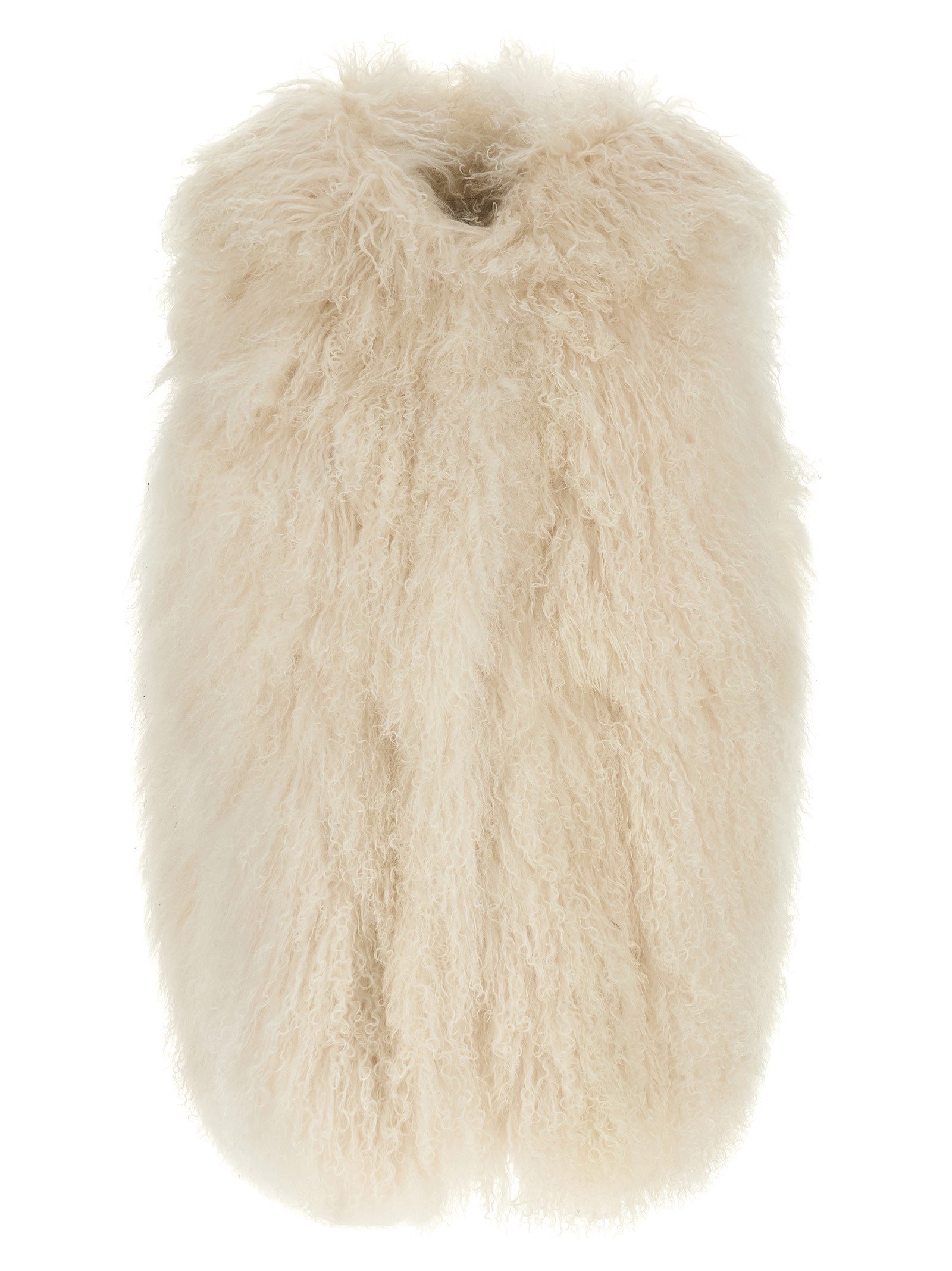 YVES SALOMON Long-haired Vest