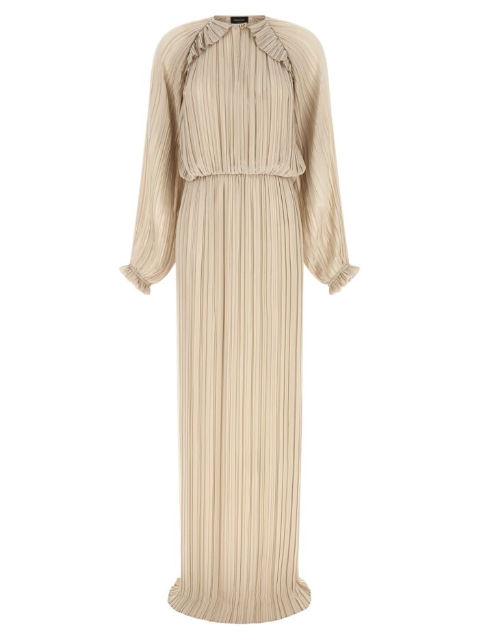 fabiana filippi long pleated dress Fabiana Filippi Long Pleated Dress