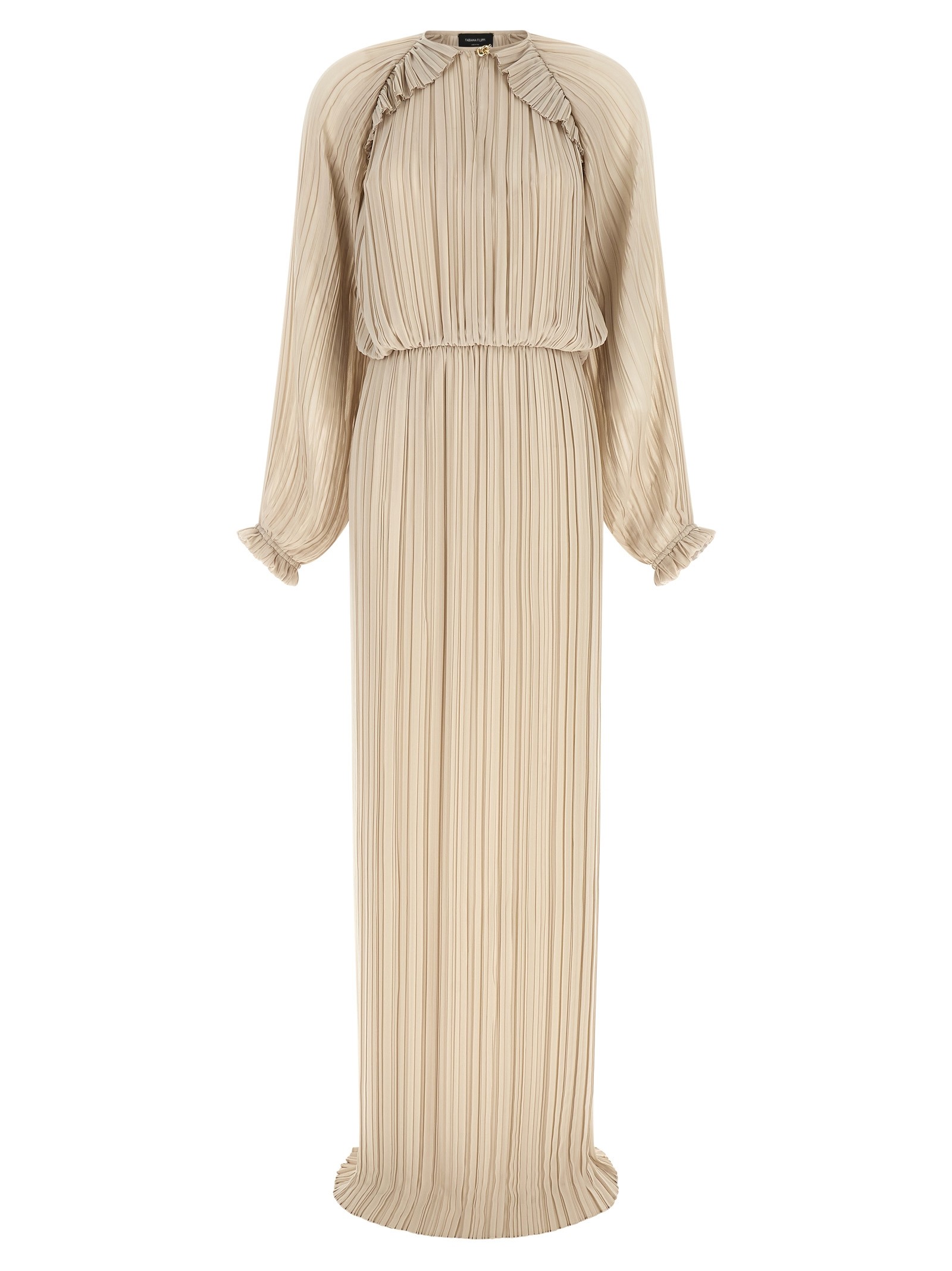 Fabiana Filippi Long Pleated Dress