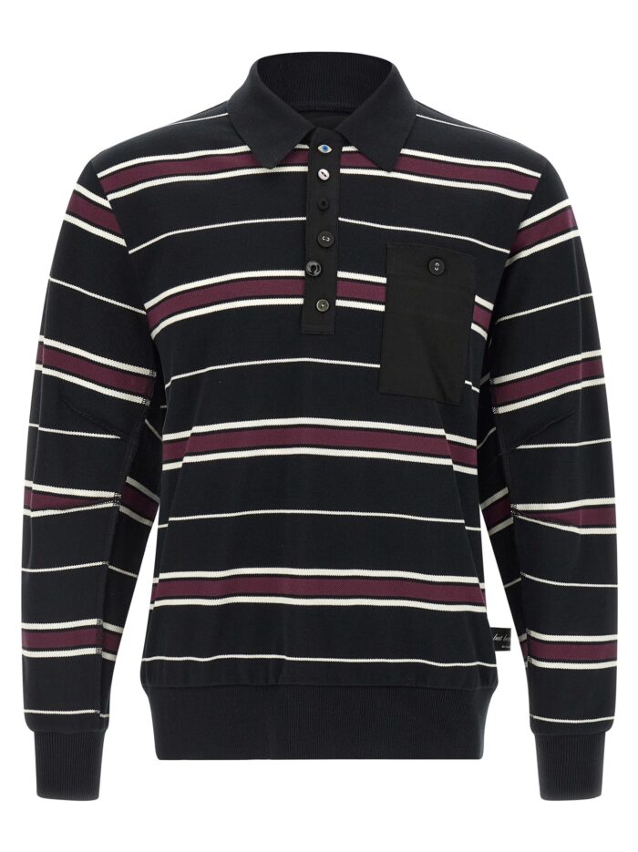 undercover long sleeve polo shirt UNDERCOVER Long Sleeve Polo Shirt
