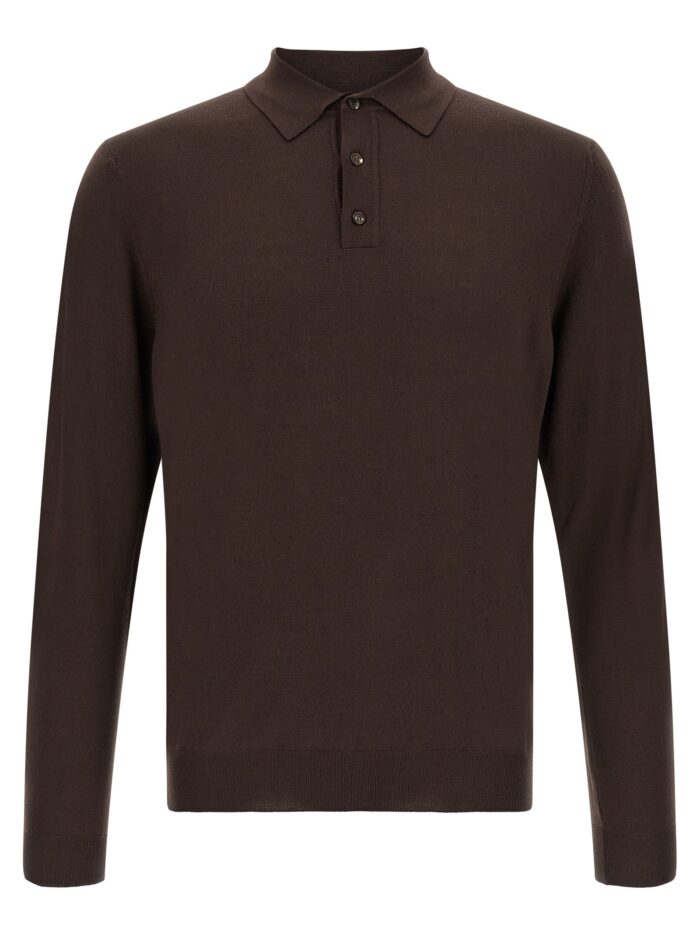 zanone long sleeve polo shirt Zanone Long Sleeve Polo Shirt