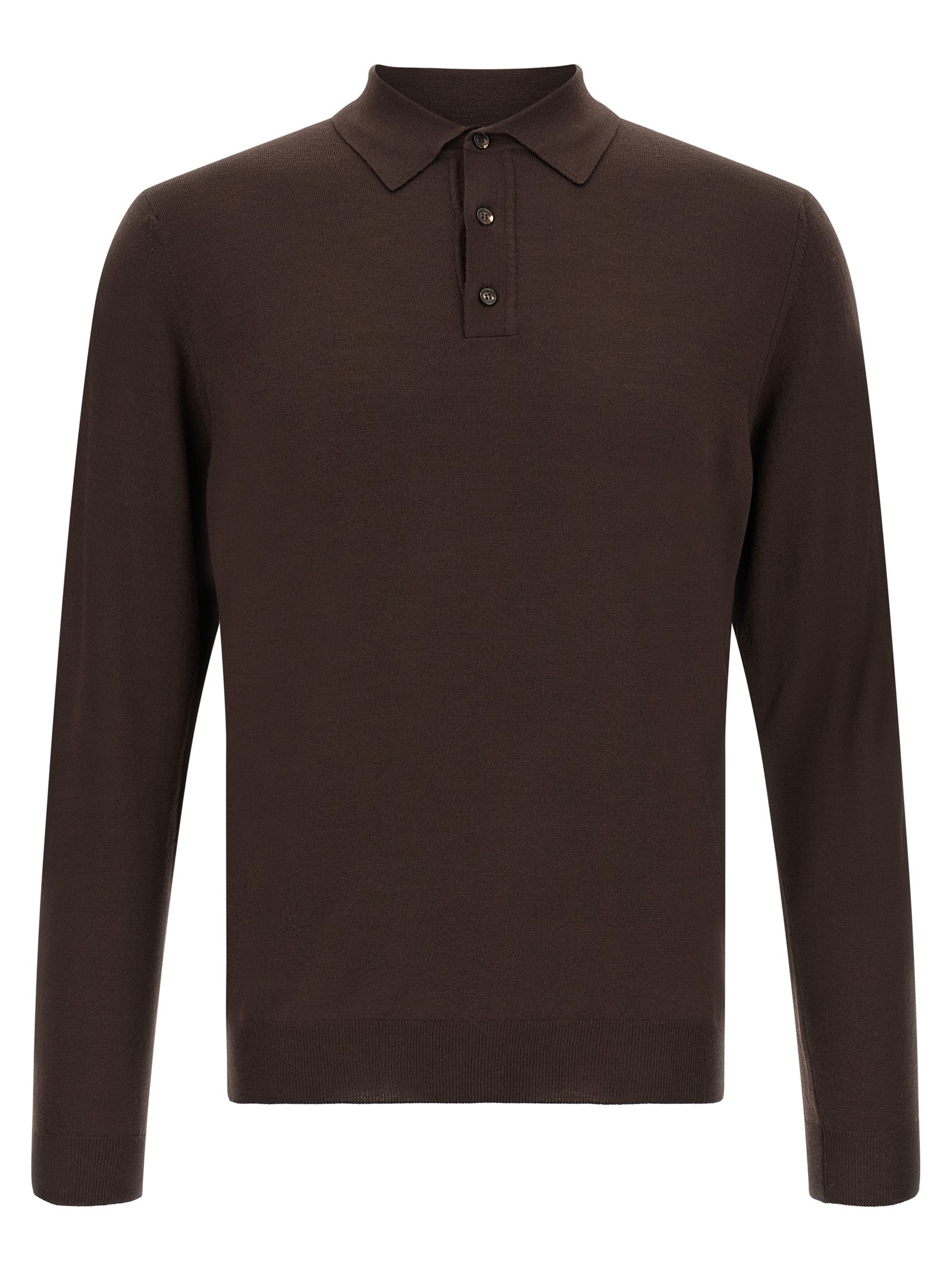 Zanone Long Sleeve Polo Shirt