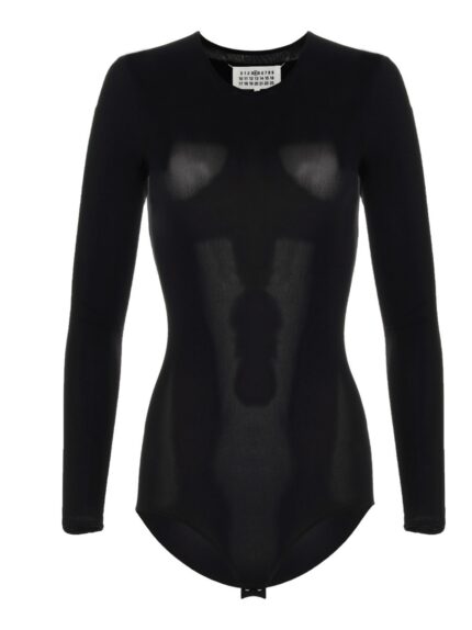 Maison Margiela Long Sleeves Crew Neck Bodysuit