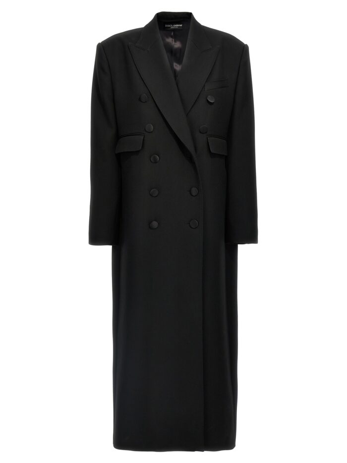 dolce & gabbana long tuxedo coat Dolce & Gabbana Long Tuxedo Coat