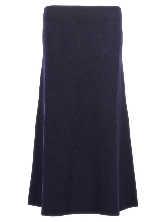 jil sander long wool skirt JIL SANDER Long Wool Skirt