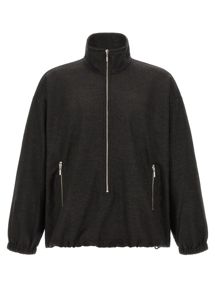 song for the mute long zip sweater SONG FOR THE MUTE Long-zip Sweater