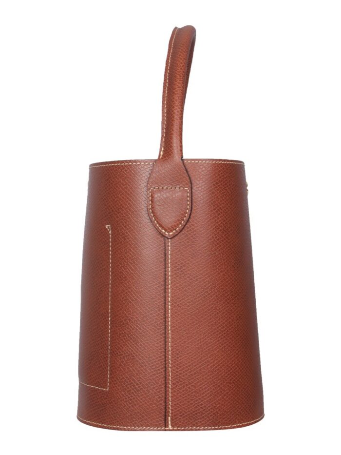 LONGCHAMP BORSA A SECCHIELLO CUIR DE RUSSIE