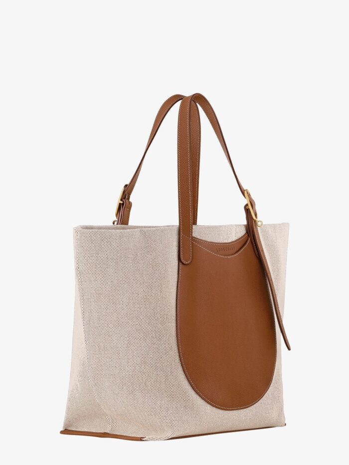 LONGCHAMP PARIS Canvas Le Foulonné Toile Shoulder Bag