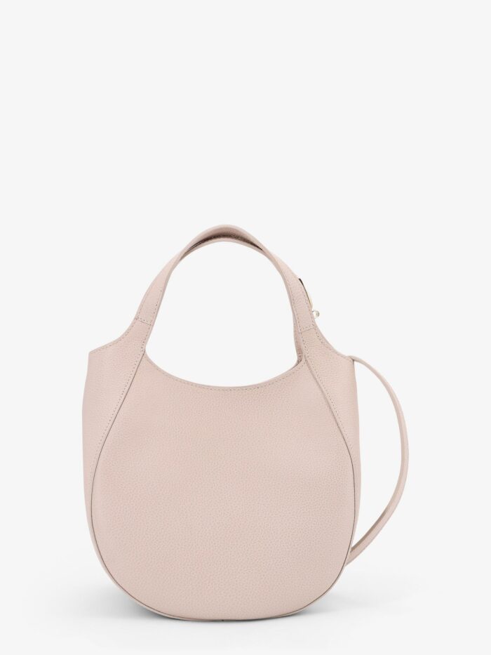 LONGCHAMP PARIS Le Foulonné Leather Shoulder Bag
