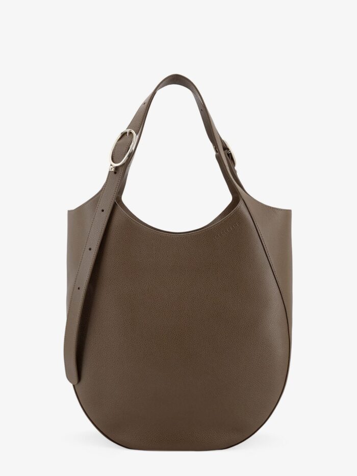 LONGCHAMP PARIS Le Foulonné Leather Shoulder Bag