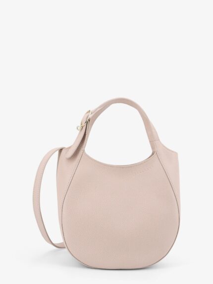 LONGCHAMP PARIS Le Foulonné Leather Shoulder Bag