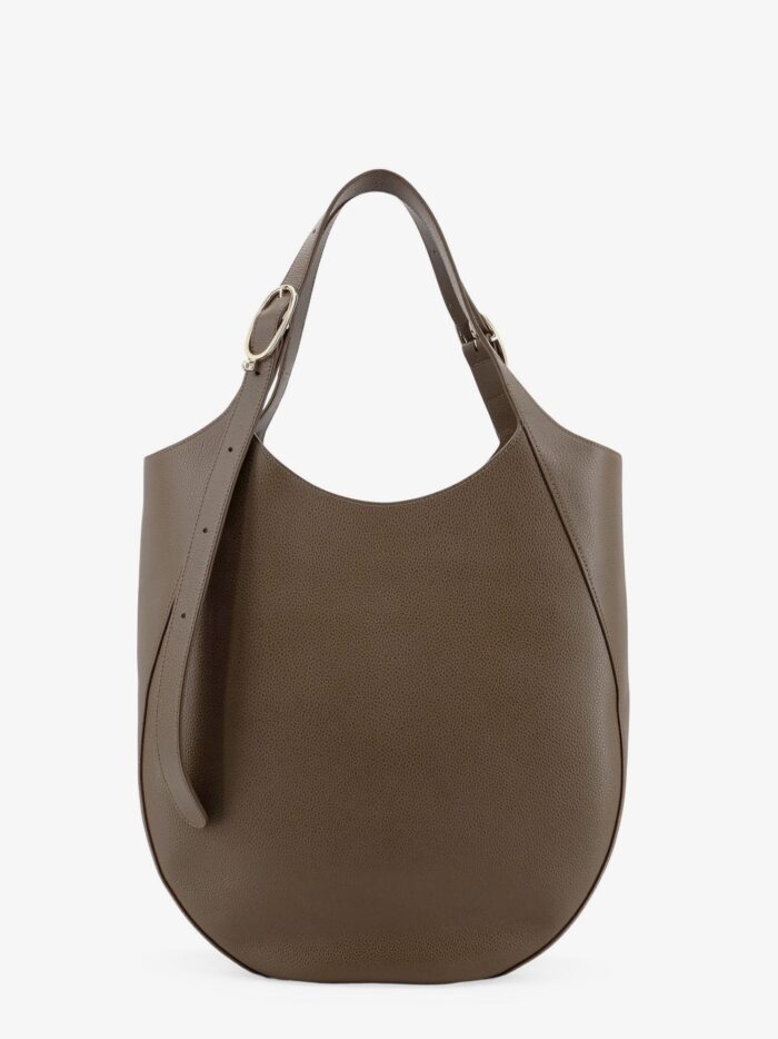 LONGCHAMP PARIS Le Foulonné Leather Shoulder Bag