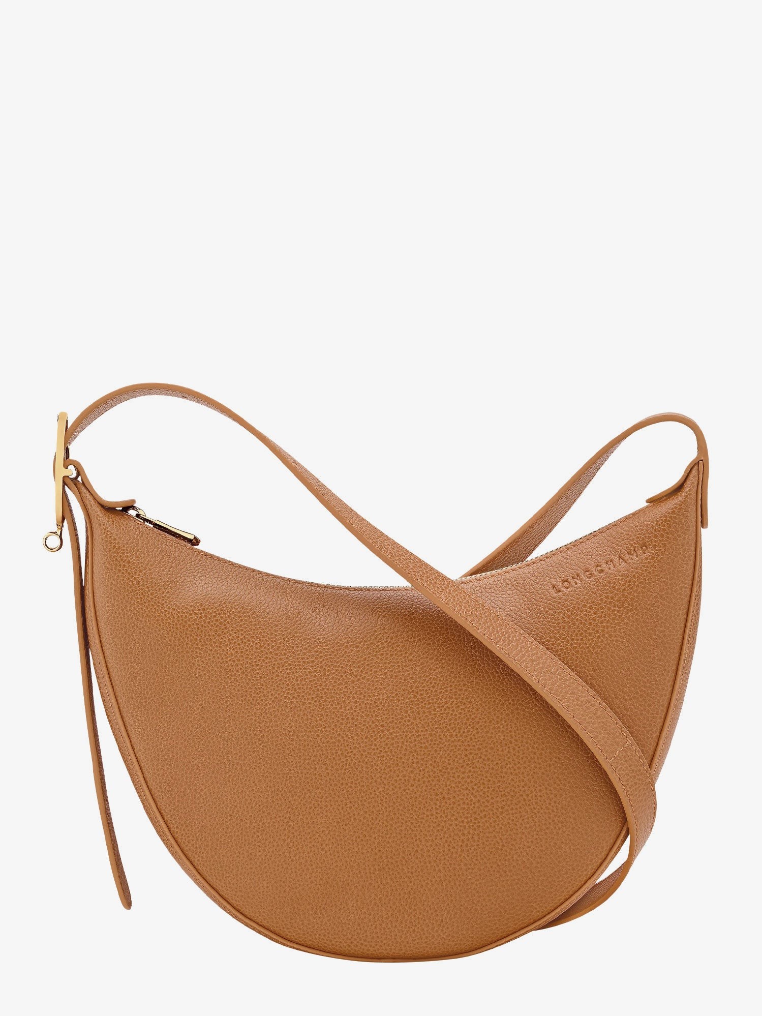 LONGCHAMP PARIS Le Foulonné Leather Shoulder Bag
