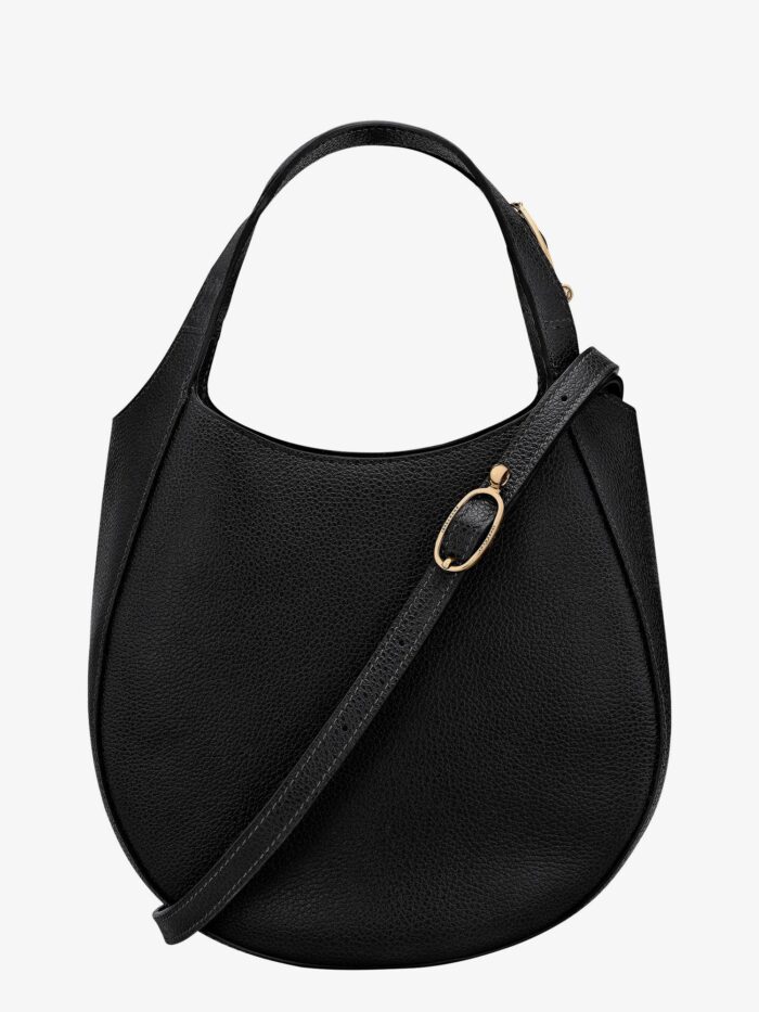 LONGCHAMP PARIS Le Foulonné Leather Shoulder Bag