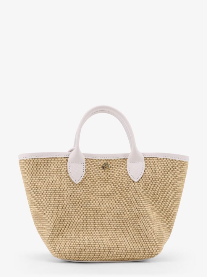 LONGCHAMP PARIS Le Panet Pliage Céramique Rafia Shoulder Bag