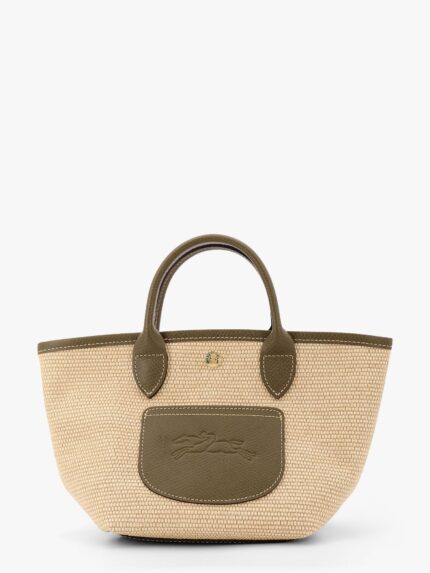 LONGCHAMP PARIS Le Panet Pliage Rafia Crossbody Bag