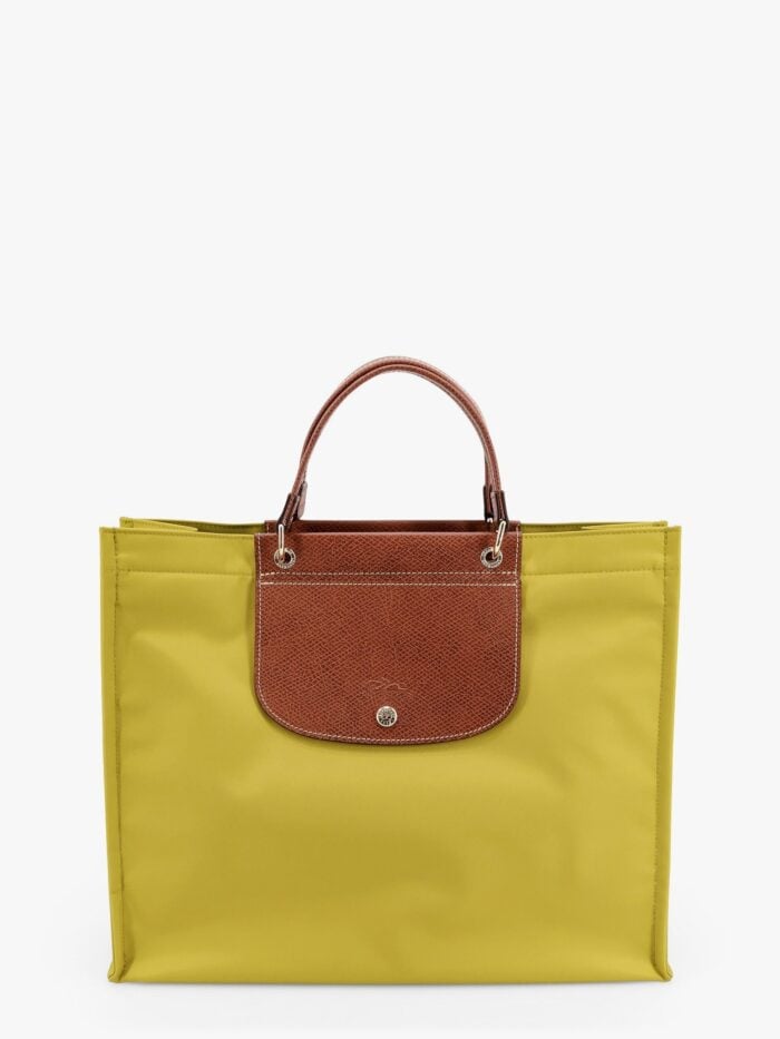 LONGCHAMP PARIS Le Panier Pliage Nylon Handbag With Leather Details