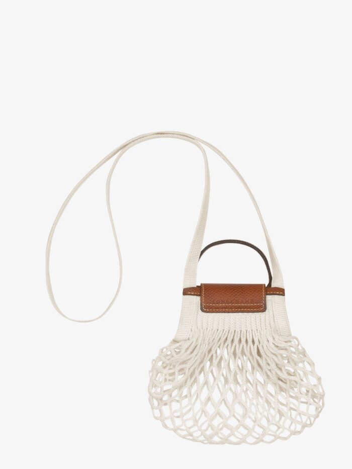 LONGCHAMP PARIS Le Pliage Filet Cotton Crossbody Bag