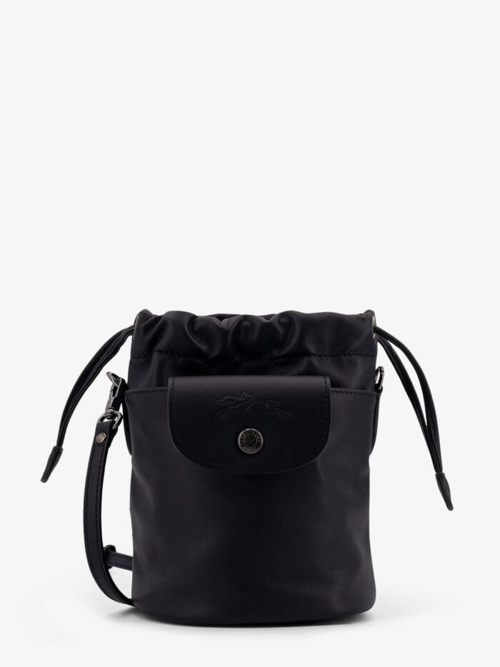 LONGCHAMP PARIS Le Pliage Xtra Leather Bucket Bag