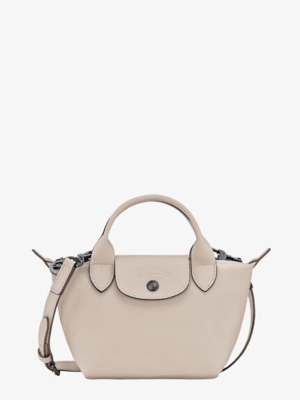 LONGCHAMP PARIS Le Pliage Xtra Leather Crossbody Bag With Engraved Logo