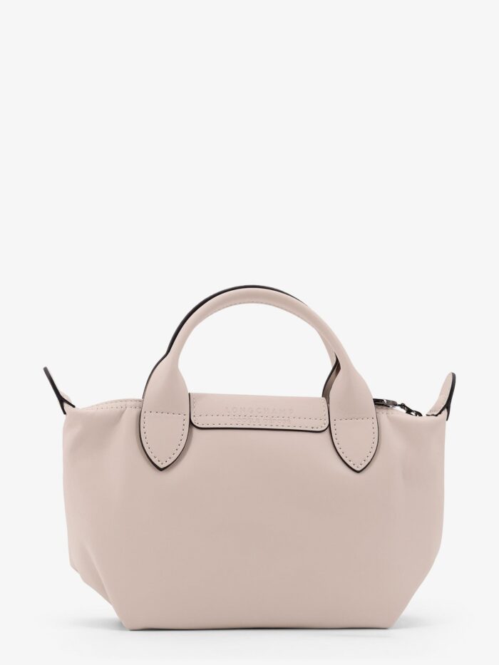 LONGCHAMP PARIS Le Pliage Xtra Leather Handbag With Engraved Logo