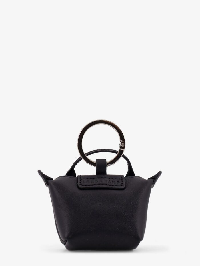 LONGCHAMP PARIS Le Pliage Xtra Leather Keychain