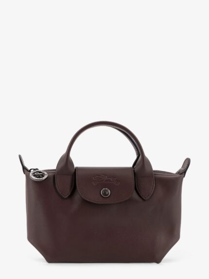 LONGCHAMP PARIS Le Pliage Xtra XS Leather Shoulder Bag With Engraved Logo