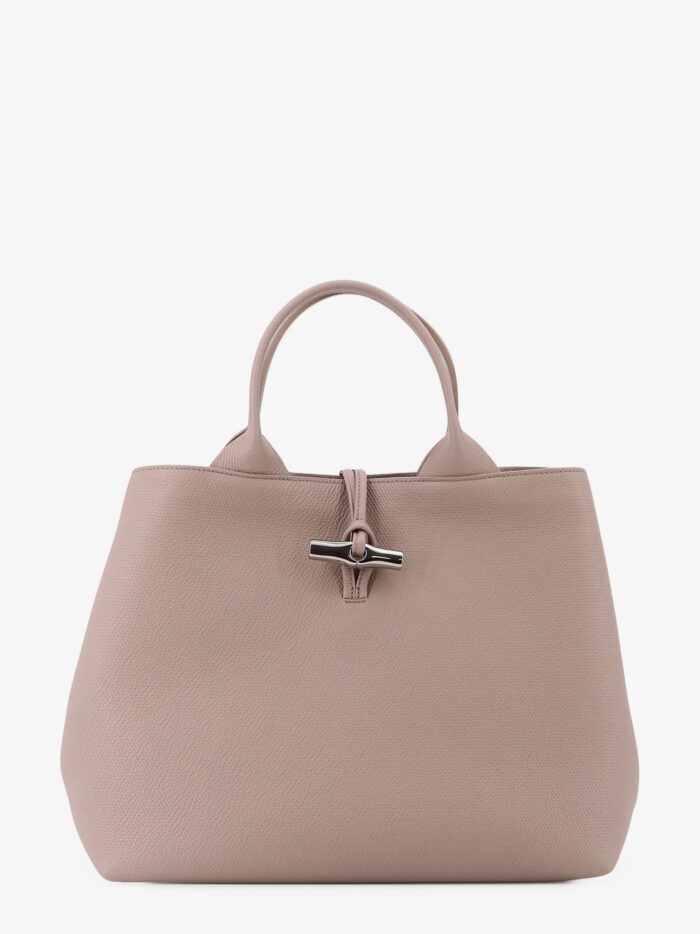 LONGCHAMP PARIS Le Roseau L Leather Handbag
