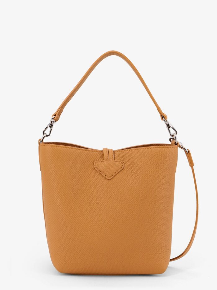 LONGCHAMP PARIS Le Roseau Leather Bucket Bag