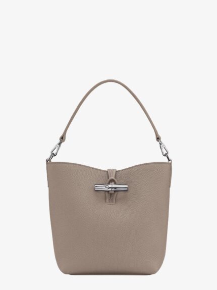 LONGCHAMP PARIS Le Roseau Leather Bucket Bag
